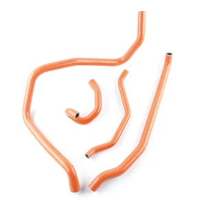 For 2006-2008 Can Am Outlander MAX 800 XT Silicone Radiator Coolant Hose Orange - Picture 1 of 8