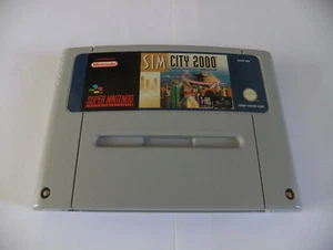 SIM CITY 2000 - SUPER NINTENDO / SNES GAME - Picture 1 of 3