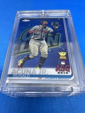 Ronald Acuna Jr 2019 Topps Chrome #81 Rookie Card Atlanta Braves RC MINT!