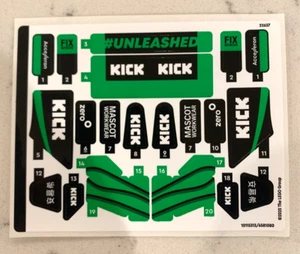 LEGO STICKER SHEET for 77247 KICK Sauber F1 Team C44, New and Genuine! - Picture 1 of 1