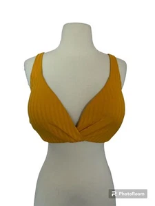 Shade & Shore Sunflower Bikini Swim Top 36DD  Support Bra PRISTINE - Picture 1 of 9