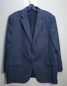 Daniel Cremieux Collection Blazer Mens 46R LORO PIANA of Italy Blue Suit Jacket - Picture 1 of 24