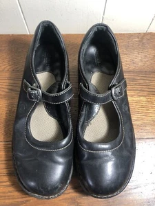 Geborene schwarze Leder Mary Janes Größe 8/39 - Bild 1 von 7