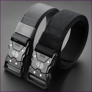 Taktischer Taillengürtel - Multifunktionale robuste automatische Schnalle, perfekt für - Bild 1 von 29