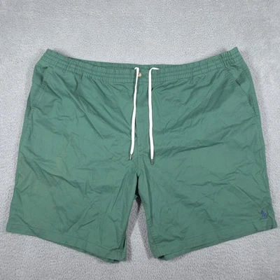 Polo Ralph Lauren Polo Prepster Elástico Chino Corto Para Hombres 4XLT Alto Verde Elástico Foto 1 de 4