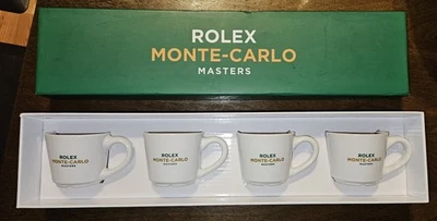 Juego de 4 tazas de café espresso Rolex Foto 1 de 2