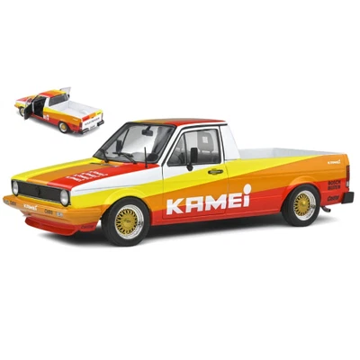 VW CADDY MK-1 KAMEI TRIBUTE "STREET FIGHTER" 1982 RED 1:18 Solido Auto Stradali  - Immagine 1 di 2