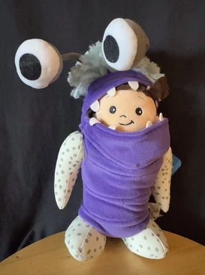 2001 Monsters Inc 🔥 BOO Monster disfrazado disfraz púrpura 🔥 Disney Store ~ nuevo con etiquetas Foto 1 de 4
