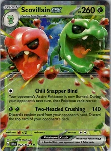 Scovillain ex Double Rare SV05: Temporal Forces 022/162 NM Holo - Picture 1 of 2