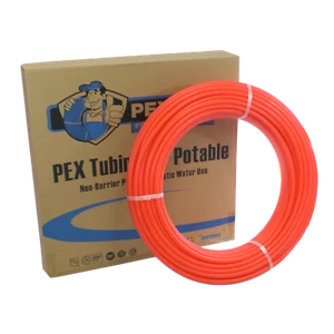 Caldera de madera de tubería potable roja de 1" x 300 pies PEX - PEX GUY - Imagen 1 de 1
