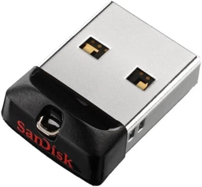 SanDisk Cruzer Fit Flash Drive 16GB USB 2.0 Memory Stick Mini USB Flash Drive - Image 1 of 4