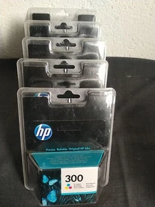 HP 300 Cartouche d'Encre - Cyan, Magenta, Jaune Neuf Original Livraison Offerte - Afbeelding 1 van 3