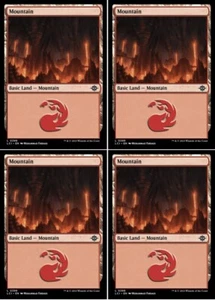 MTG - 4x MOUNTAIN #399 - Lost Caverns of Ixalan (C) - Picture 1 of 1