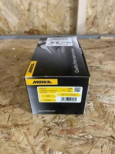 Mirka Gold Sanding Strips 81 x 133 mm P240 100PACK - Picture 1 of 4