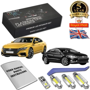 VW Passat Cc LED Interior Completo Premium Kit SMD Bombillas sin Errores Canbus - Imagen 1 de 11