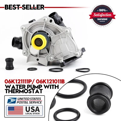 OEM Water Pump 06K121111P / 06K121011B For Volkswagen Beetle 2013 2015 2016 2019 - Image 1 of 4