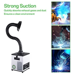 Extractor de humos de soldadura láser 100 W absorbedor de humo filtros de 3 etapas 240 m³/h - Imagen 1 de 10