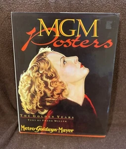 Pre Owned Vintage MGM Masters The Golden Years Hardcover Book 1994 Signed - Picture 1 of 6