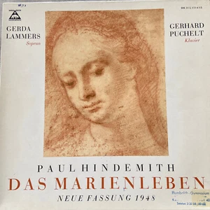 HINDEMITH: Ein Marienleben - Lammers/Puchelt (2-LP-Set BM 30 L 1514/15/ NM) - Picture 1 of 4