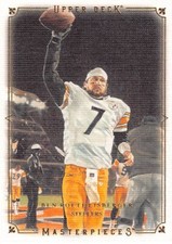 2008 Upper Deck Masterpieces Ben Roethlisberger #7 NM/MT PITTSBURGH STEELERS