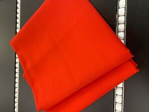 Sunbrella fabric #6066 Logo Red 60" wide, 2 pcs @ 2.38 yds long