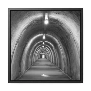 The tunnels of Zagreb, Croatia. Built for protection during WWII, now walkways. - Picture 1 of 9
