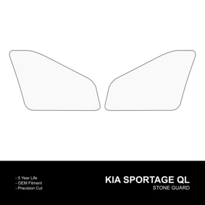 Kia Sportage Stone Guard Protective Clear Vinyl | QL | 2016-2021 - Picture 1 of 4