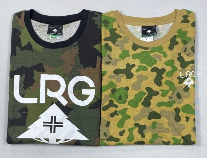 Men's Lifted Research LRG Camo Print Short Sleeve T-Shirt - Image 1 of 1