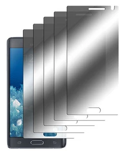 5 x Spiegelfolie Samsung Galaxy Note Edge Displayschutzfolie Folie Mirror Screen - Picture 1 of 3