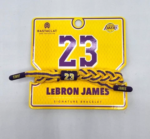 NEW in Packaging RASTACLAT LeBron James Lakers Signature Bracelet MSRP 15.99 Cover