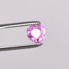 Heart Pink Sapphire 4.40 Ct. Flawless Srilanka Sparkling VVS1 Loose Gemstone