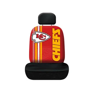 1 Pc Football Kansas City Chiefs Low Back Front Seat Cover Universal Fit - Foto 1 di 1