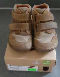 ★★★ Barfußschuhe ★ Frühling ★ Filii ★ Klettverschluß ★ braun★ 25 ★ Bio Leder - Bild 1 von 10