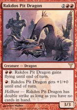 Russian Rakdos Pit Dragon ~ Near Mint Dissension Foreign MTG Magic UltimateMTG R