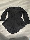 Nolita Seiden Bluse Schwarz 40