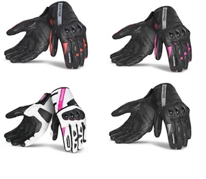 Guantes de cuero para motocicleta Bela Blast Lady, guantes textiles de verano - Imagen 1 de 13