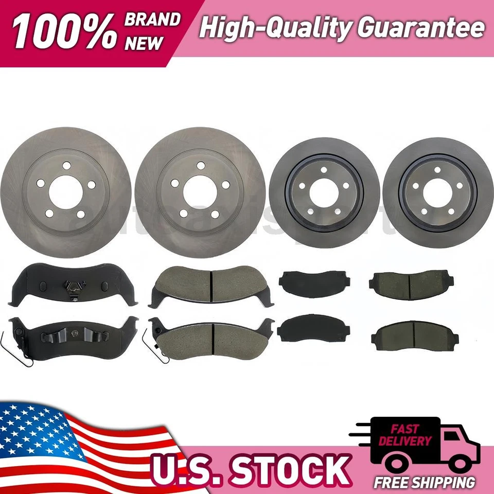 Kit de actualización de freno de disco de piezas centradas delanteras y traseras para Ford Ranger 2010-2011 Foto 1 de 1