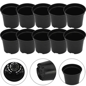 Nuevas macetas de plástico suministros de jardín hogar jardín varios tamaños - Imagen 1 de 64