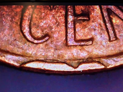 1962 D Lincoln Memorial Penny - Cud Error - See Photos - Image 1 of 4