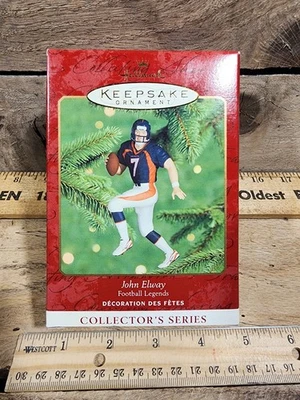 2000 Hallmark John Elway Football Legends 6 NFL adorno de recuerdo Denver Broncos Foto 1 de 4