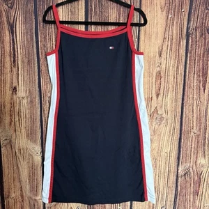Tommy Hilfiger Tank Dress - Sz Large - Navy, 100% Cotton - Picture 1 of 9