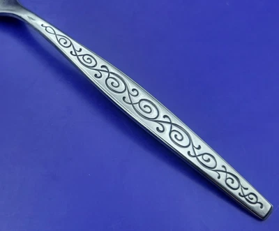 Gorham SPANISH SCROLL Stainless Burnished Glossy Silverware CHOICE Flatware - Image 1 of 2