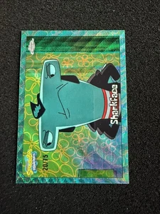 2025 Topps Chrome SpongeBob SquarePants Sharkface FlowerCloudFractor /75 - Picture 1 of 6