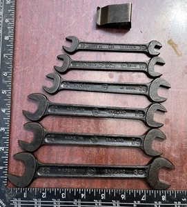 6 x TW SUPERSLIM SCHRAUBENSCHLÜSSEL SET metrisch - Oldtimer Youngtimer - Bild 1 von 7
