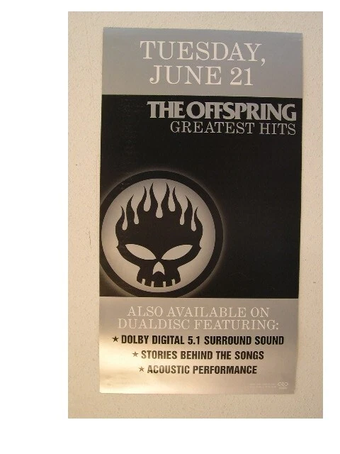The Offspring Poster Burning Skull Promo - Image 1 of 1