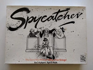 Spycatcher Board Game Paul Lamond Games 12 to Adult 2 To 6 Players 1987 Vintage - Picture 1 of 16