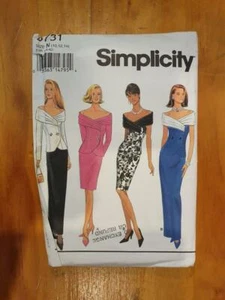 Simplicity Sewing pattern No 8731 Skirt and Fitted, Lined top size 10,12,14 Used - Bild 1 von 2