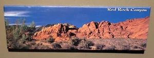 Red Rock Canyon Refrigerator Magnet. Nevada. Rectangle. - Picture 1 of 3