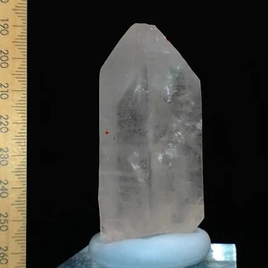 Cuarzo del Himalaya acabado cristal punta áspero mineral natural espécimen 380ct - Imagen 1 de 6