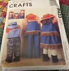 McCall’s Crafts P423 Time To Dress Time Out Type Dolls Pattern Uncut